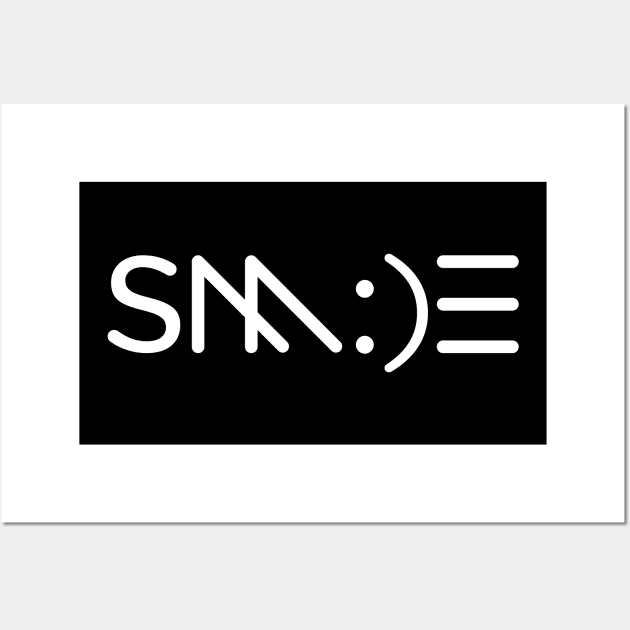 Smile Wall Art by WordFandom